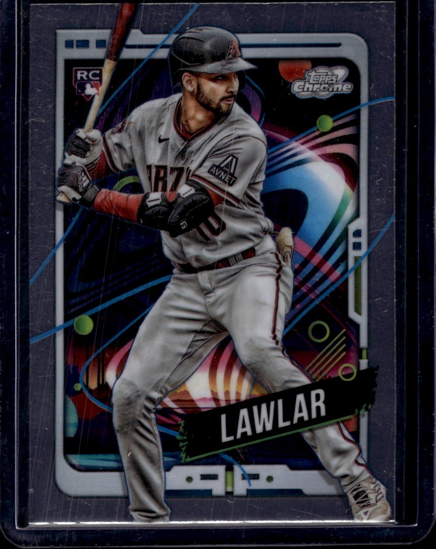 2024 Topps Chrome Cosmic #5 Jordan Lawlar Arizona Diamondbacks Rookie