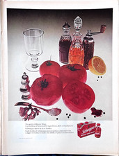 1968 magazine ad for Schweppes Bloody Mary Mix - for the perfect Bloody Mary
