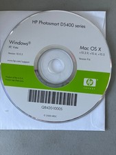 HP Photosmart D5400 Series Software Windows 10.0.3 MAC v 9.6 2008