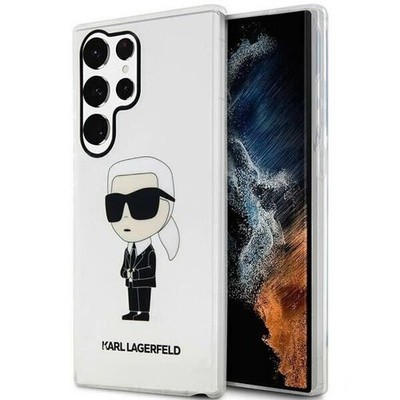 Karl Lagerfeld Hülle für Samsung Galaxy S23 Ultra Hülle case Hülle Ikonik Karl
