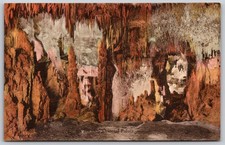 Endless Caverns VA Oriental Palace postal tipo Alber coloreada a mano C455