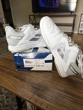 Babolat SFX3 All Court Womens Size 9.5 White/Silver Tennis Shoes Brand New