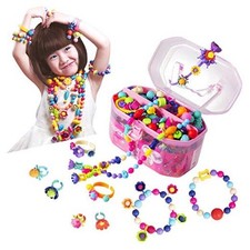 Pop Beads, Jewelry Making Kit - Arts and Crafts for Girls 3-7 Years classic