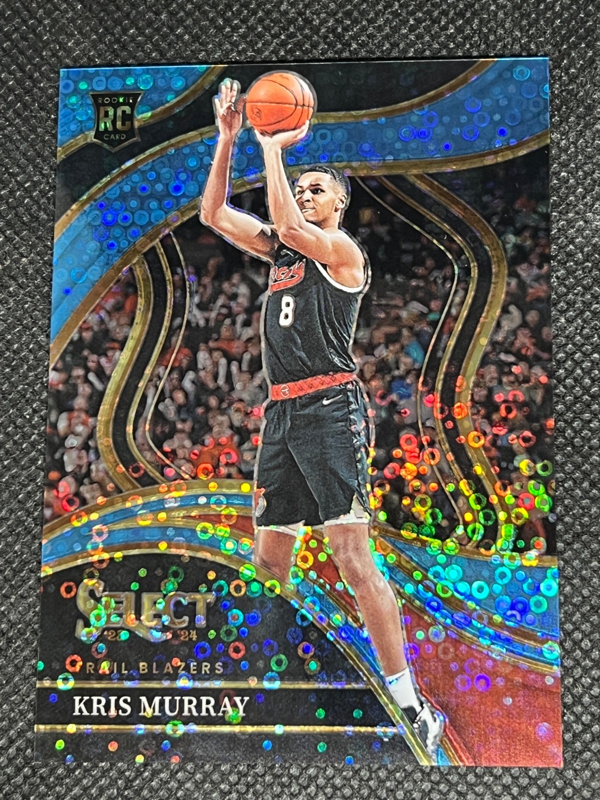 Kris Murray 2023-24 Select Blue Disco Prizm Courtside Rookie 44/99 #277