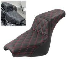 Two Up Driver Passenger Seat For Harley Softail FLDE FXBB FLSL FLHC FXST