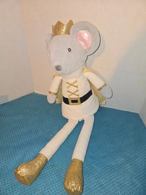 FAO Schwarz Plush Mouse Rat King Nutcracker Ballet Glow Bright Light Music Large