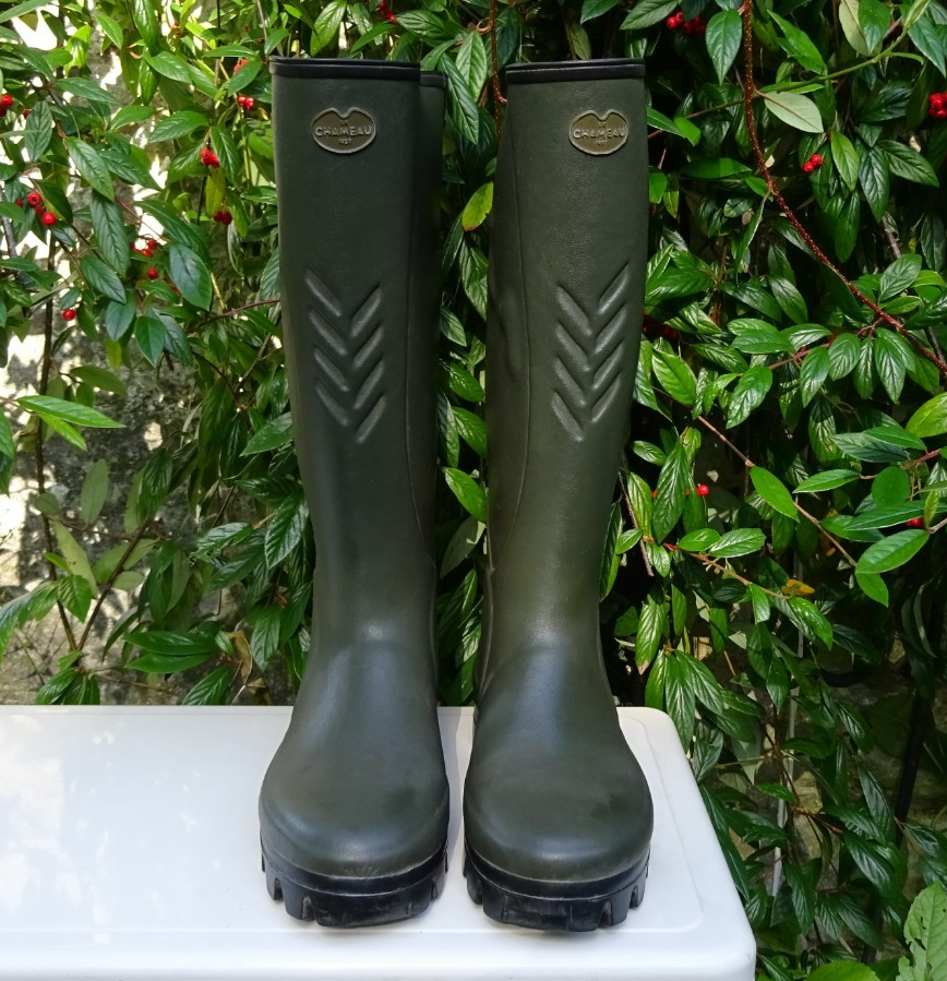 Le Chameau Ceres Neoprene Lined Size 43 Wellington Boots