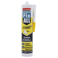 Soudal Dichtstoff Klebstoff 290 Ml Weiß Montagekleber Fix All Turbo