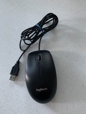 Logitech Business Office USB B100 Optical Mouse For PC Computer Laptop MAC UK BN