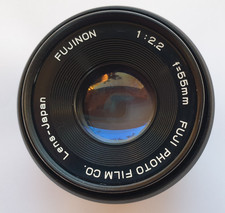 FUJINON 1:22 F=55mm CAMERA LENS