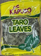 Dried Taro Leaves 4 Oz Kapuso Brand