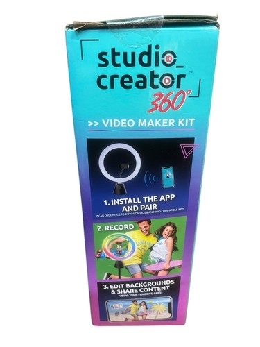 Canal Toys Studio Creator 360 Video Maker Kit, Green Screen and Tripod Multi CLR - Picture 4 of 5