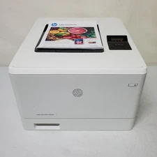 HP Color LaserJet Pro M454dn Printer W/Toner Duplex Network USB