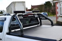 ÜBerrollbüGel +Led +Bremslicht +Tonneau Deckel Passt Ford Ranger 2012-2016 Black