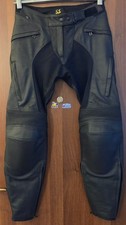 PANTALONE MOTO M-TECH IN PELLE LADY/DONNA TG 42 USATO