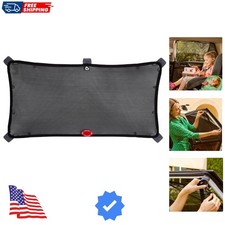 Brica Magnetic Stretch to Fit Sun Shade, Black, 1 Pack