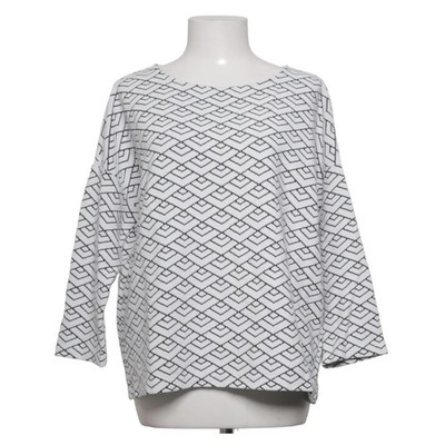 Opus, Sweatshirt, Größe: 38, Schwarz/Weiß, Baumwolle/Elasthan/Polyester #yYB