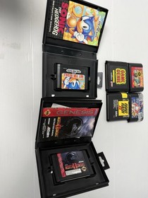 Sega Genesis Game Lot Of 6 Untested