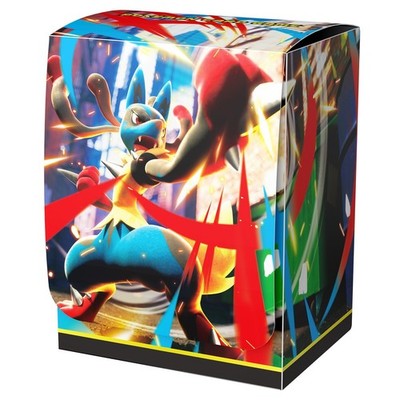 Pokemon Kartenspiel Deck Case Box Mega Lucario