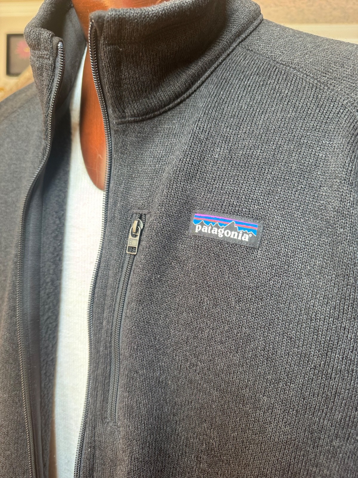 Patagonia Men's Better Sweater Jacket Full Zip Black  STY25528 SIZE XXL (SW300 thumbnail 6