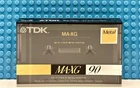 TDK  MA-XG    90  1990 USA   TYPE IV     BLANK CASSETTE TAPE (1) (SEALED)
