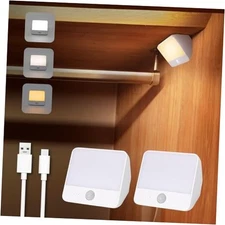 Motion Sensor Light Indoor Rechargeable, Battery Night Light 2000mAh, Motion 