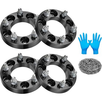 4PCS 1'' Inch 5x4.5 5x114.3 Wheel Spacers for Jeep Wrangler Cherokee Ford Mustang