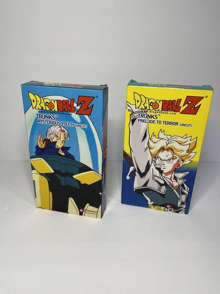 Dragon Ball Z Trunks Saga VHS Set Uncut -2 Tape Box Collection OOP👀 Esp:103-108 - Image 3 of 4