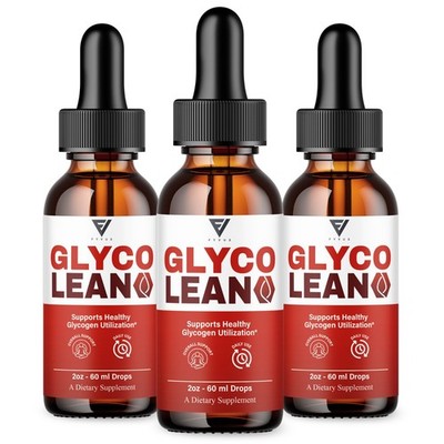 (3 Pack) Glyco Lean Drops, GlycoLean Premium Liquid Drop Supplement (6oz)