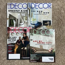 ELLE DECOR MAGAZINE Lot Of 4 Summer To Nov 2025 Issues For Collectors
