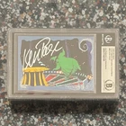 Ken Page BAS Signed The Nightmare Before Christmas Card Autographed Slabbed