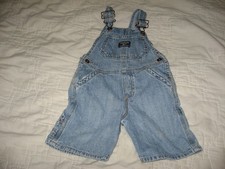 Osh Kosh B'Gosh Vestbak Toddler Bib Overalls Denim Shorts 2T
