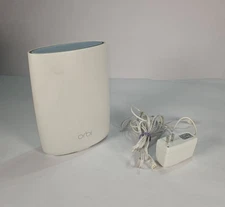 Netgear Orbi RBR50 satellite home mesh WiFi Tri-band router includes power cord