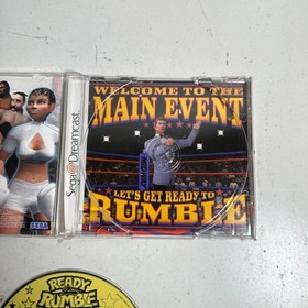 Ready 2 Rumble Boxing (Sega Dreamcast, 1999) Multiplayer Fighting Video Game