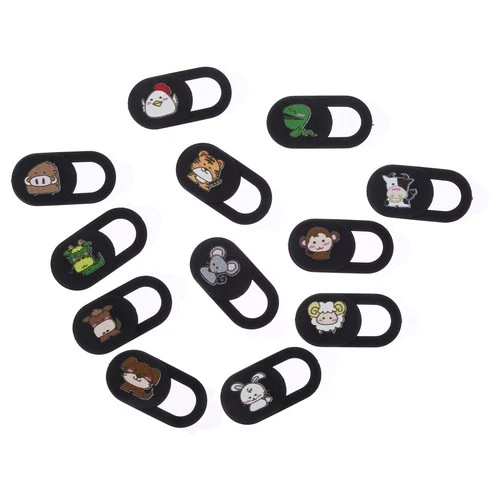 12pcs Webcam Slider -Kameraschutzschutzabdeckung Slider Computer Webcam Cover