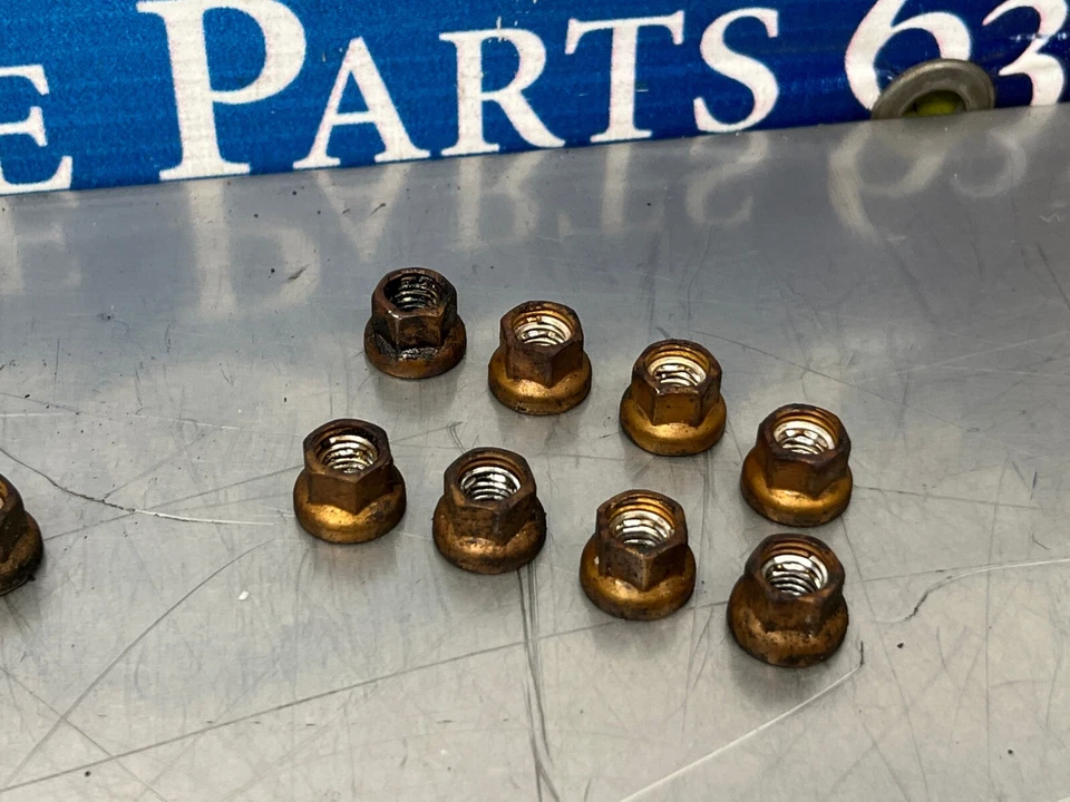 Bmw 650i 2007 colector de escape tuercas pernos - juego de 16 - 151 k Foto 4 de 4