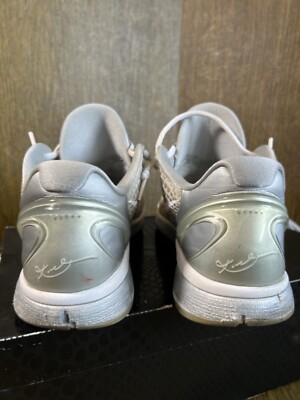 NIKE Zoom KOBE VI Metallic Silver 429659 102 Kobe 6 Mamba