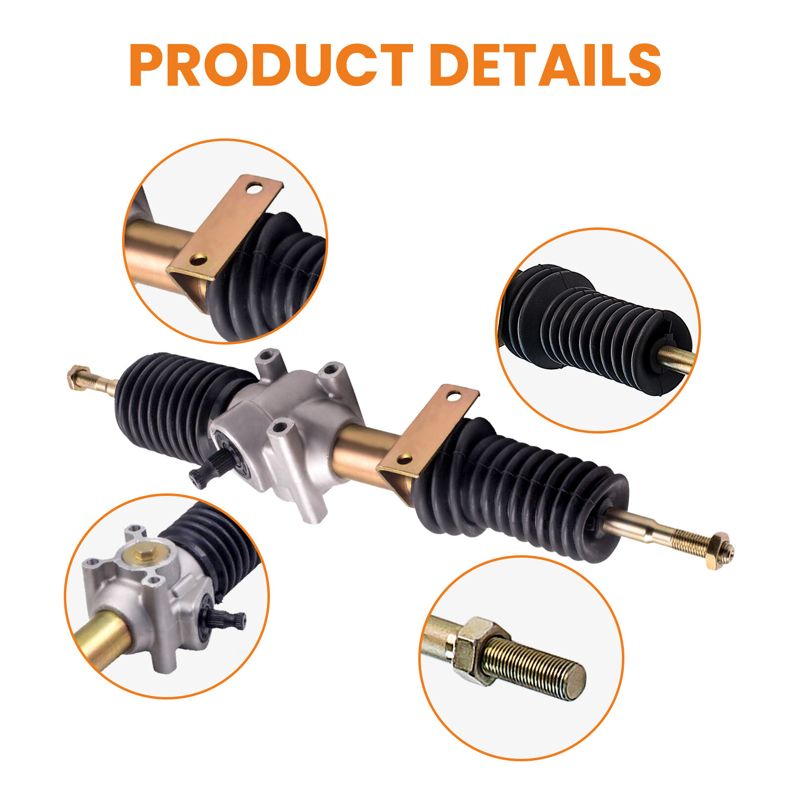 Steering Rack & Pinion with Tie Rods Ends for Polaris RZR S 800 EFI