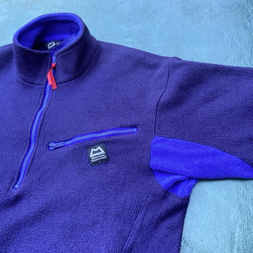 Mountain Equipment Vintage Polartec Fleece Jacket Small Unisex 1/2 Zip 90s UK - Picture 14 of 19