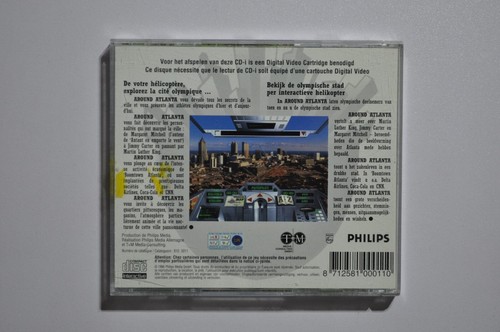 Philips CDi / CD-i Retro Educational - Around Atlanta - DUTCH & FRENCH VERSION! - Picture 3 of 3