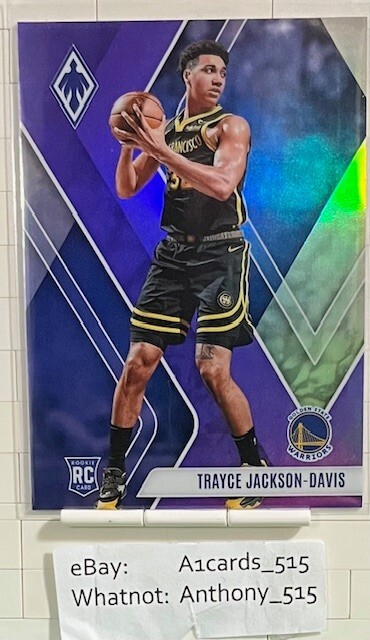 Trayce Jackson-Davis - 2023-24 Panini Phoenix Rookie #288 - Purple 148/150