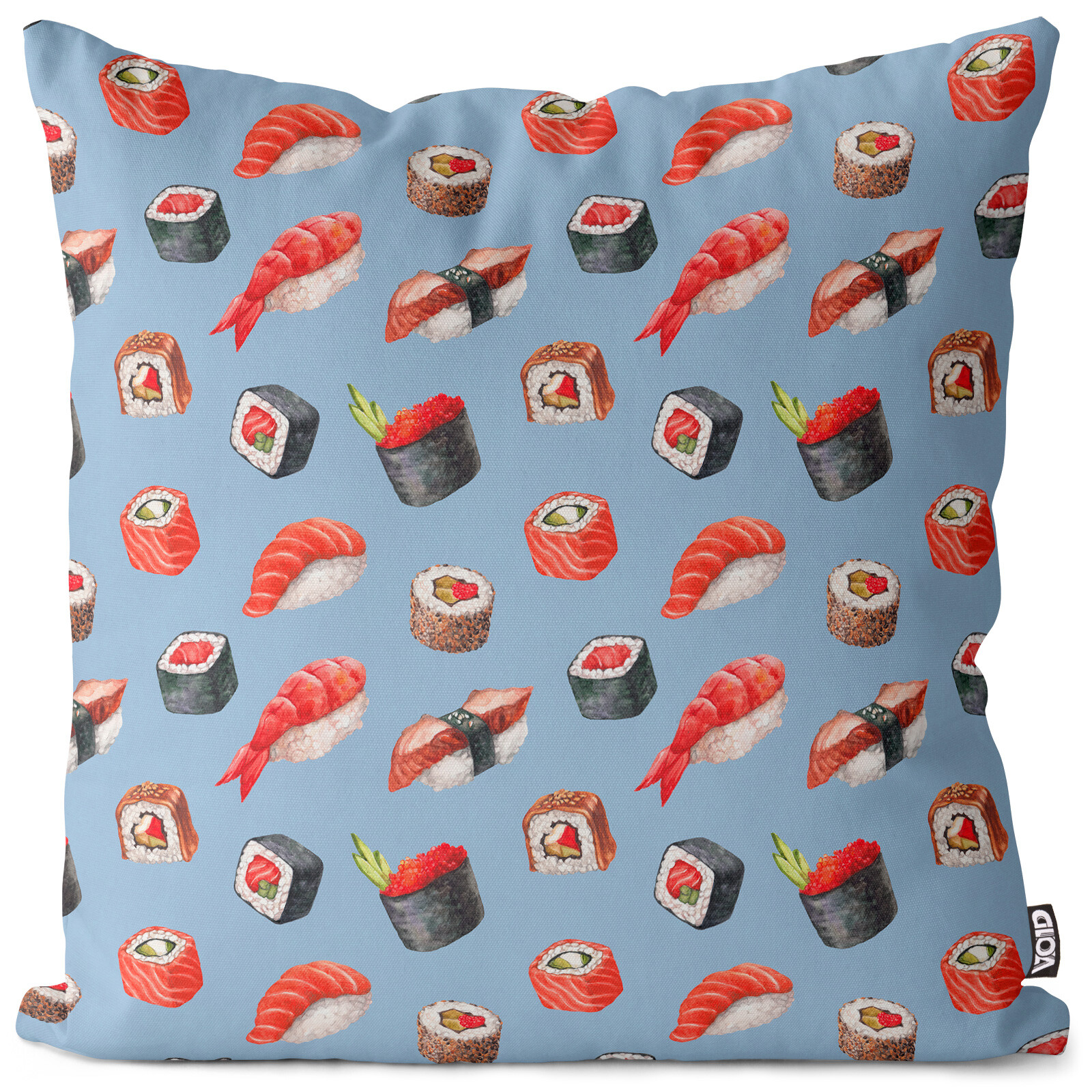Sushi Sashimi Nigiri rolls Kissenbezug sushi wasserfarben reise urlaub hobby m