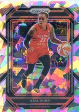 2023 Panini Prizm WNBA ASIA DURR #13 CRACKED ICE PRIZM DREAM