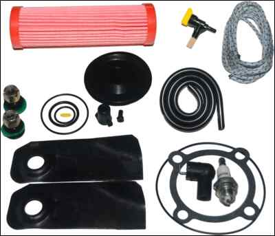#ad Victa 2 Stroke Service Kit With Diaphragm Fuel Line and Tap AU $49.95