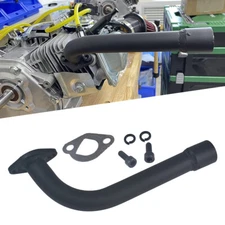 Exhaust pipe For Predator 196cc 212cc Honda GX160 GX200 Coleman CT200U Mini Bike