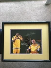 KAJ and Magic Johnson Autographed Photo. PSA/ DNA COA.
