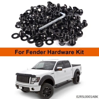 Universal Stainless Steel Fender Flare Hardware Kit Nuts Bolts And Gaskets