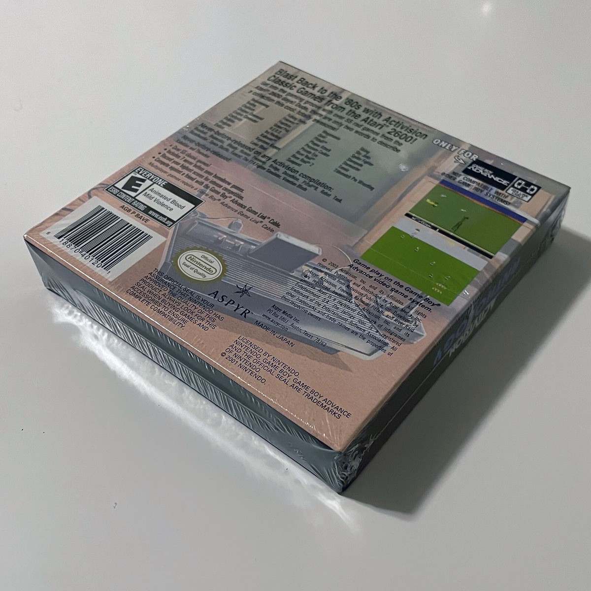 GBA★ACTIVISION ANTHOLOGY 海外版(国内本体動作可能) Activision Anthology (Nintendo Game Boy Advance, 2003) for