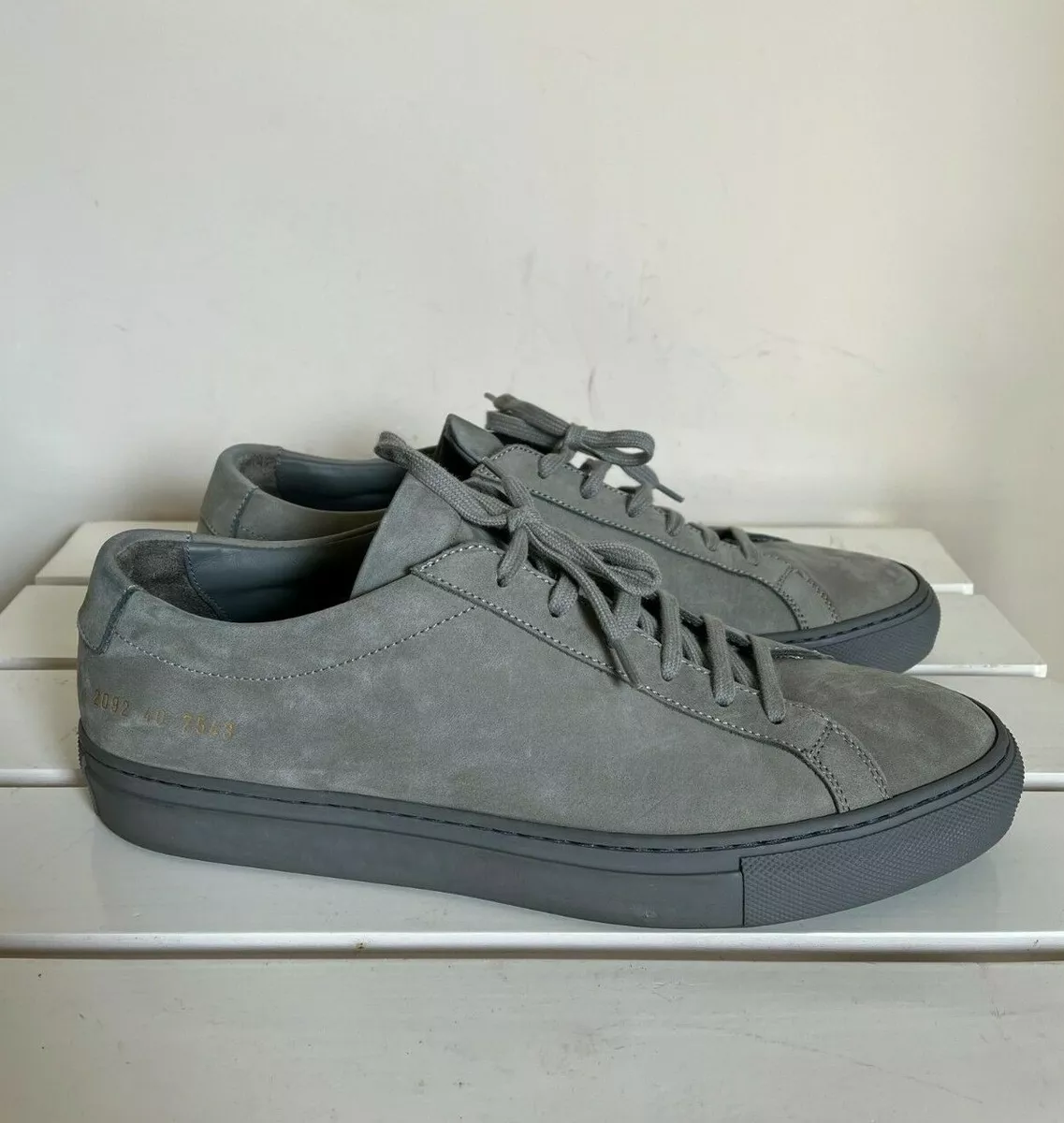 Common projects sale gray suede