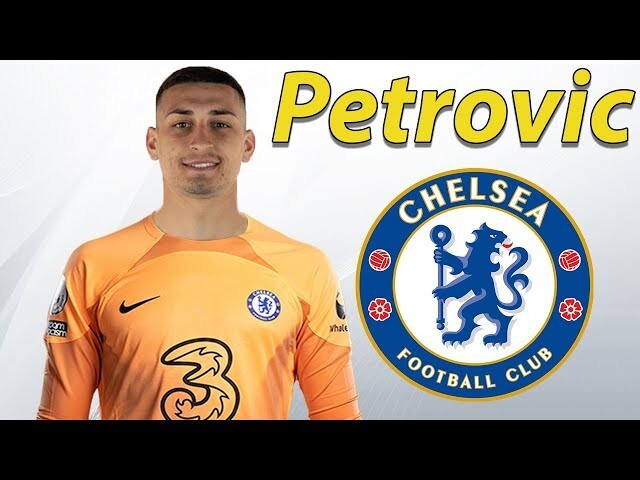 CHELSEA PETROVIĆ 28番 チェルシーユニフォーム Nike Chelse fc Djordje Petrovic #28 22/23 Goalkeeper Jersey